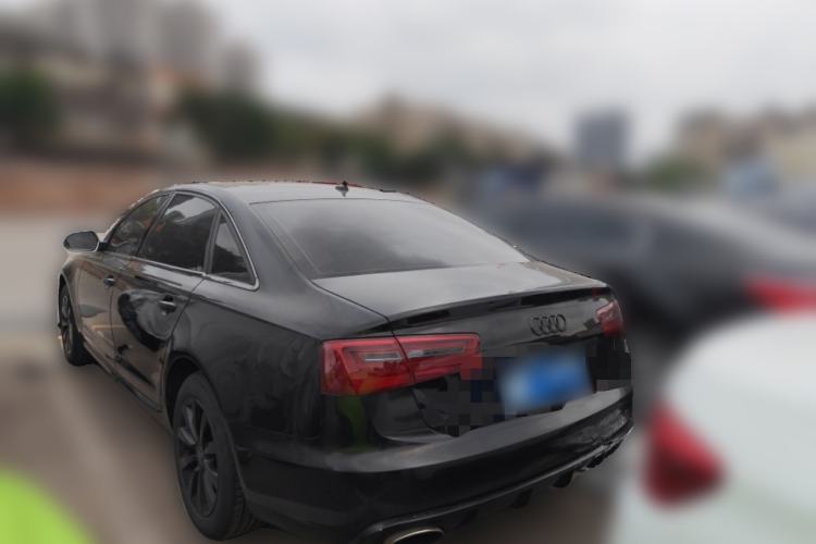 Used Audi A6L 2014 TFSI Standard Model Rear Left 45 Deg