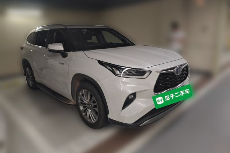 Used Toyota Highlander 2022 Dual-Engine 2.5L Four-Wheel Drive Supreme Edition 7-Seater Front Right 45 Deg