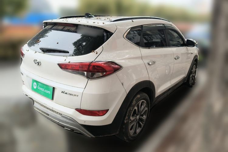 Used Hyundai Tucson 2015 1.6T Dual-Clutch Two-Wheel-Drive Leading Model Rear Right 45 Deg