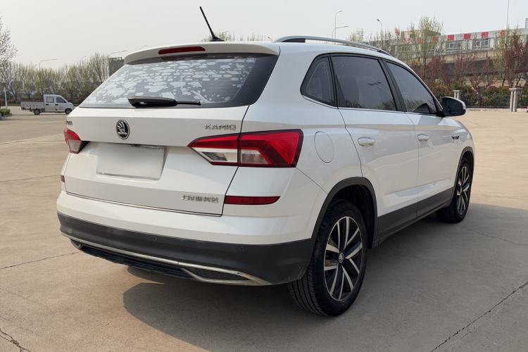 Used Skoda Kamiq 2018 1.5L Automatic Comfort Edition China VI Standard Rear Right 45 Deg