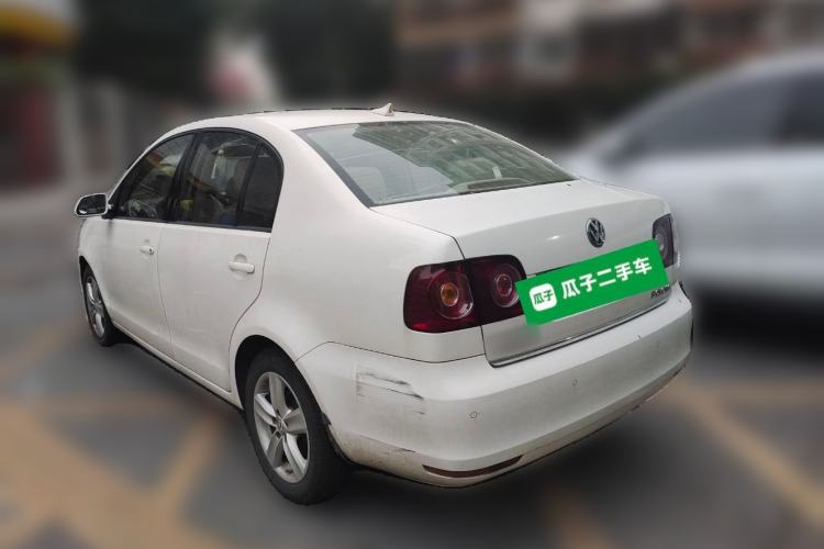 Used Volkswagen Polo 2011 Jingqu 1.6L Automatic Siku Edition Rear Left 45 Deg