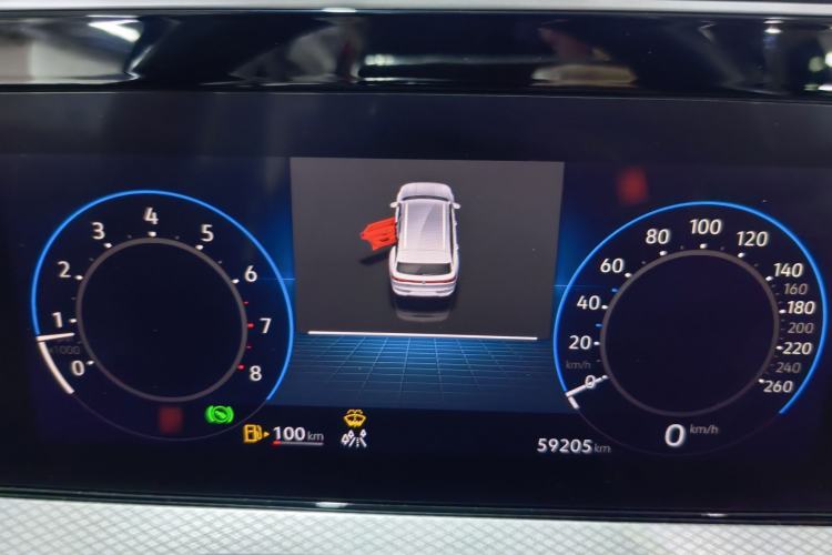 Used Volkswagen Tavendor 2023 380TSI Four-Wheel Drive R-Line First Edition Instrument Cluster