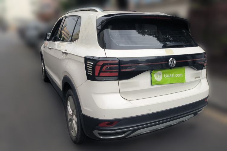 Used Volkswagen T-Cross 2020 280TSI DSG Comfort Edition Rear Left 45 Deg