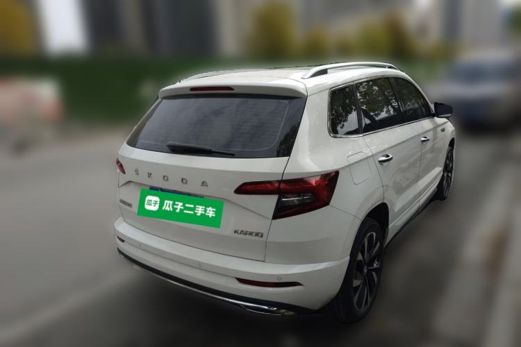 Used Skoda Karoq 2022 TSI280 Prestige Edition Rear Right 45 Deg