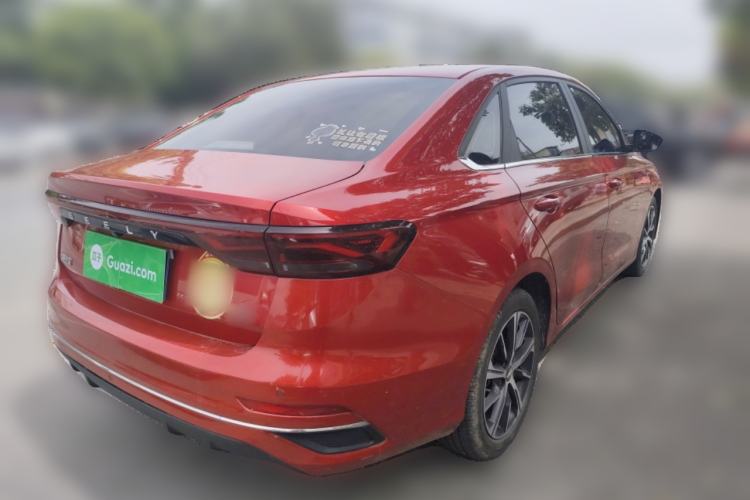 Used Geely Auto Emgrand 2022 4th Generation 1.5L CVT Flagship Model Rear Right 45 Deg