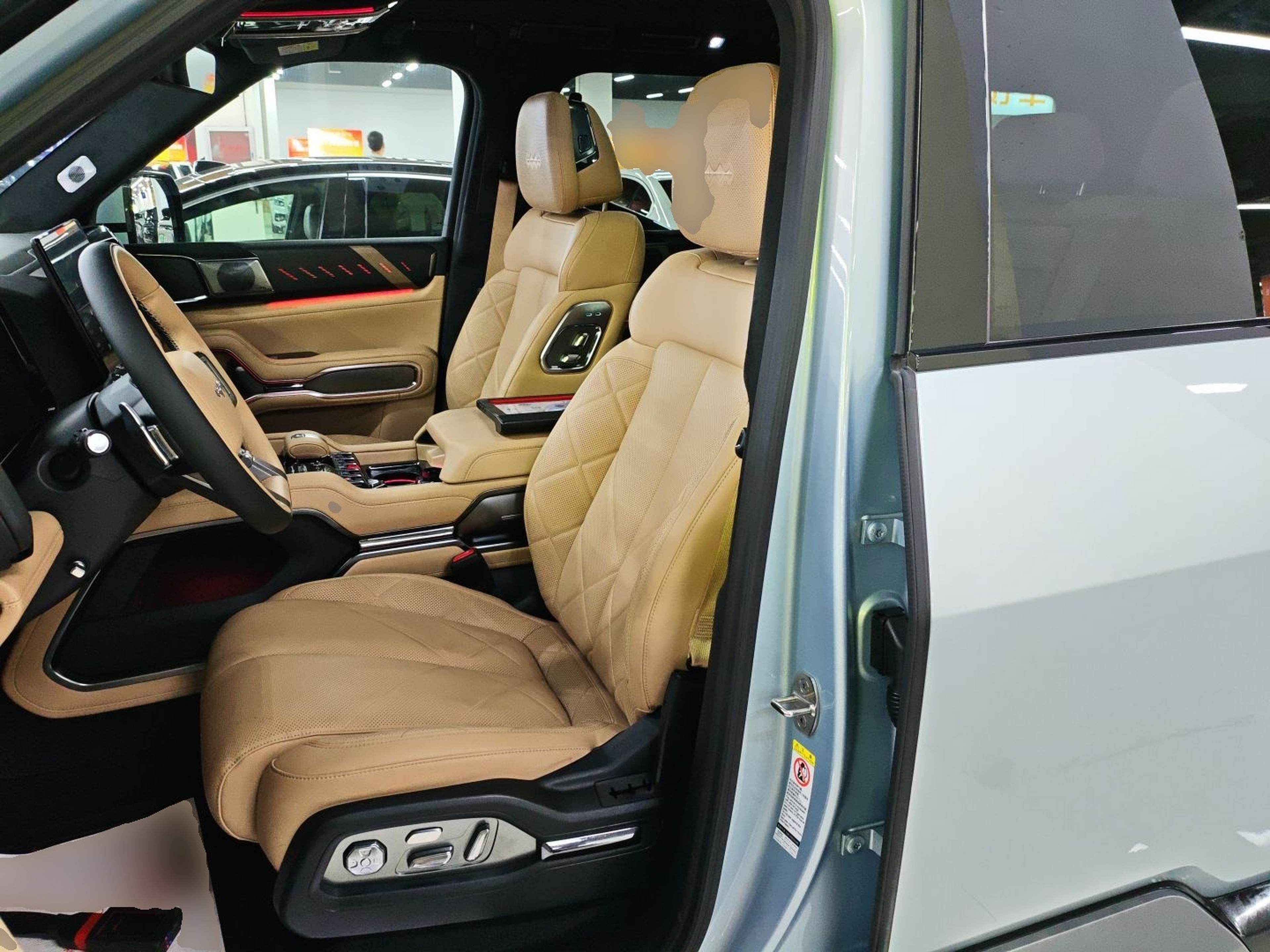 Avant de la voiture