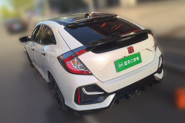 Used Honda Civic 2021 HATCHBACK 220TURBO CVT Trendy Cool Edition Rear Left 45 Deg