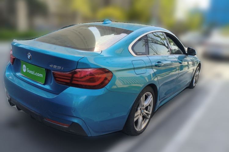 Used BMW 4 Series 2019 425i Gran Coupe M Sport Package Rear Right 45 Deg