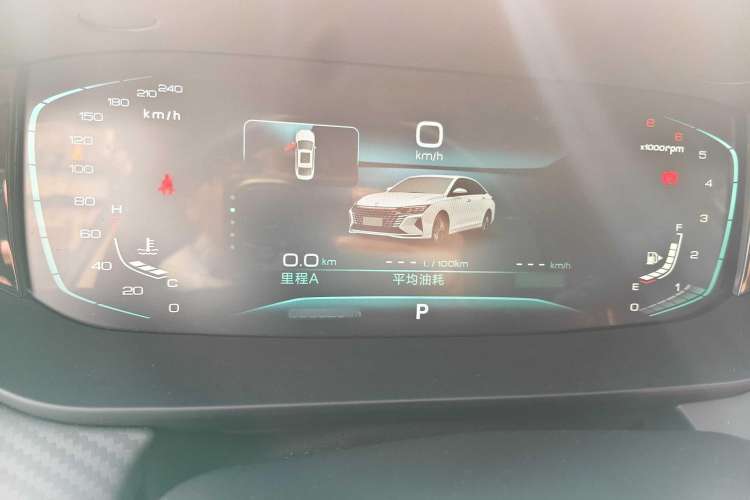 Used Dongfeng Aeolus Yixuan MAX 2021 1.5T Ultra-Stylish Trendsetter Edition Instrument Cluster