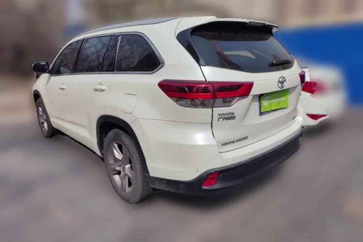 Used Toyota Highlander 2018 2.0T Four-Wheel Drive Luxury Version 7 Seats China VI Standard
