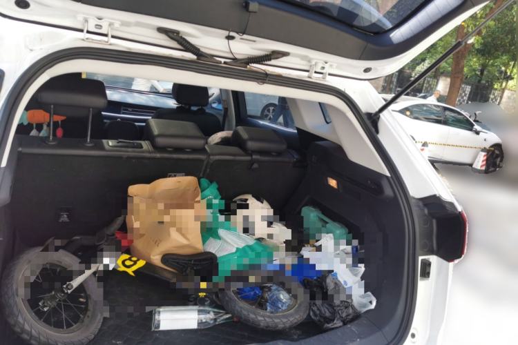 Used Haval H6 2017 Blue Label 2.0T Automatic Two-Wheel Drive Smart Edition Trunk