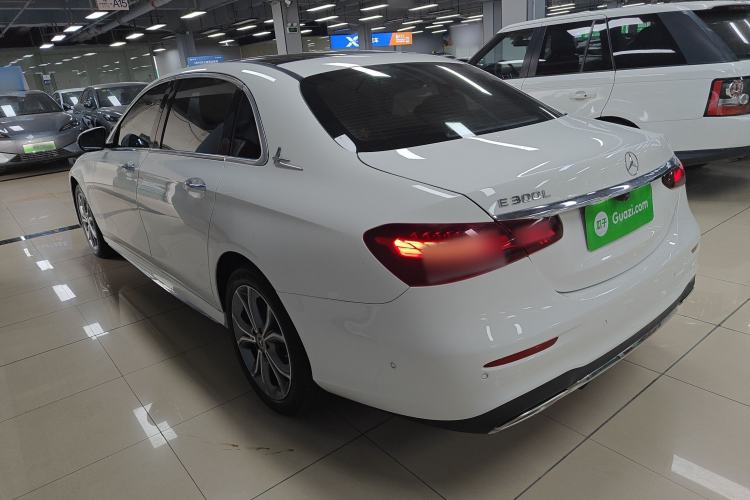 Used Mercedes-Benz E-Class 2021 E 300 L Sporty and Stylish Model Rear Left 45 Deg