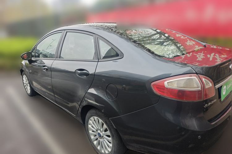 Used Ford Fiesta 2011 Sedan 1.5L Automatic Fashion Edition Rear Left 45 Deg