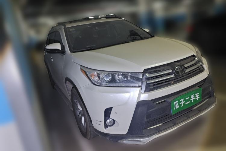 Used Toyota Highlander 2018 2.0T Four-Wheel Drive Prestige Version 7 Seats China V Emission Standard