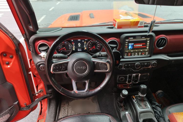 Used Jeep Wrangler 2019 2.0T Rubicon Four-Door Version China VI Emission Standard
