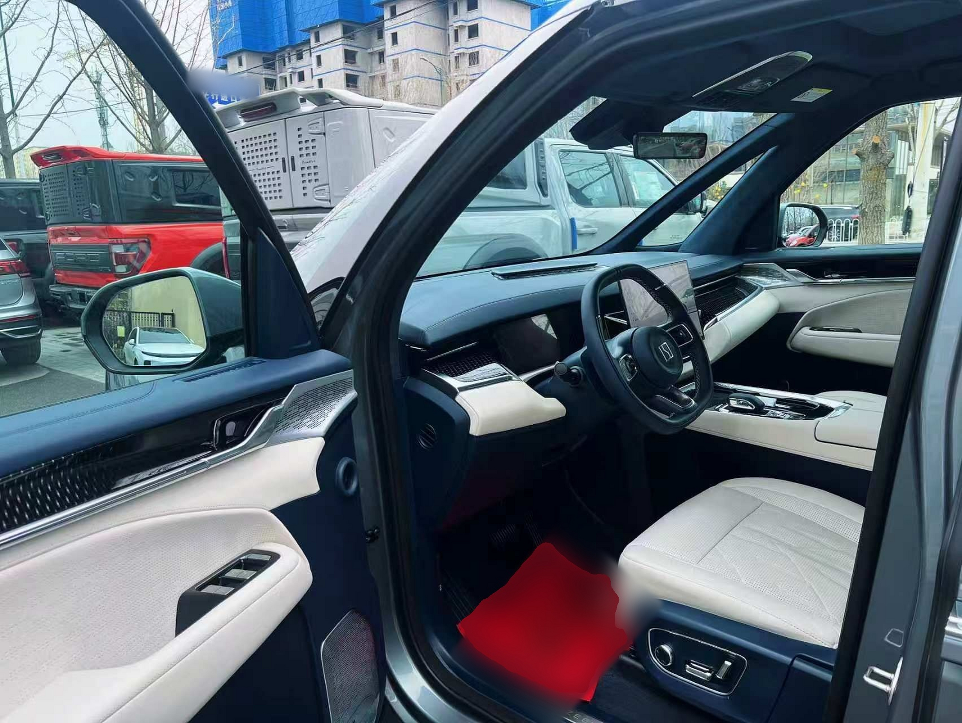 Avant de la voiture