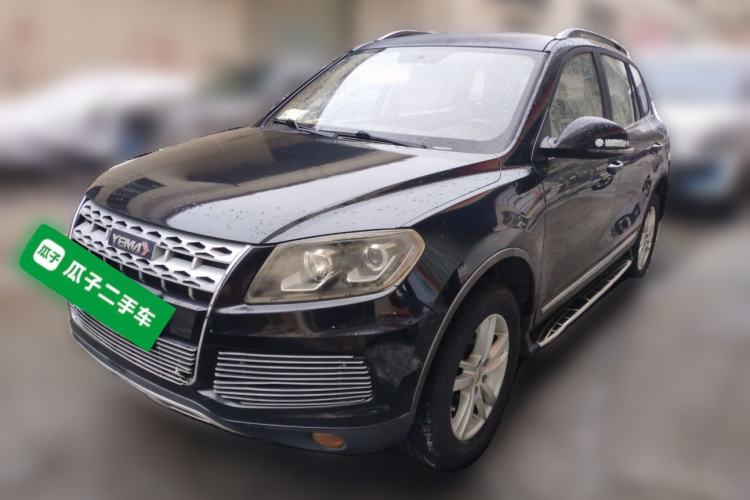 Used Yema T70 2016 Upgraded Model 1.5T Manual Leading Version