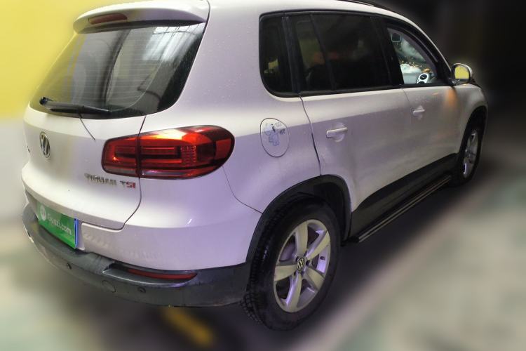 Used Volkswagen Tiguan 2013 1.8 TSI Automatic Two-Wheel Drive Comfort Edition Rear Right 45 Deg