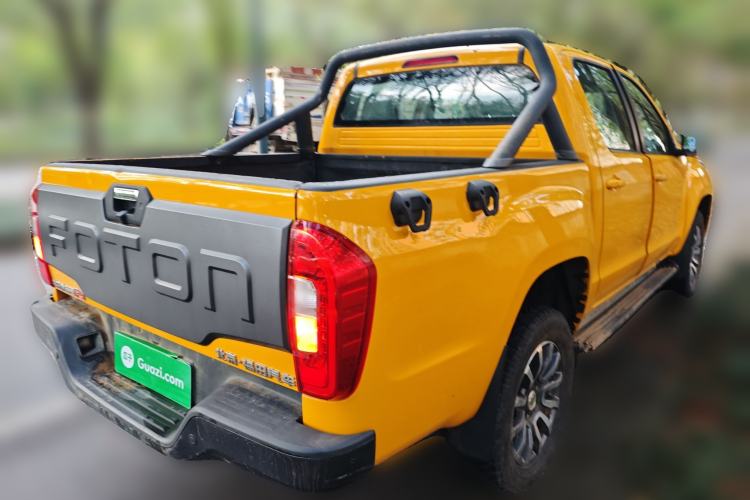 Used Foton General F9 2022 2.0T Gasoline Manual 4x4 Enjoyment Version Standard Cab 4G20TI5 Rear Right 45 Deg