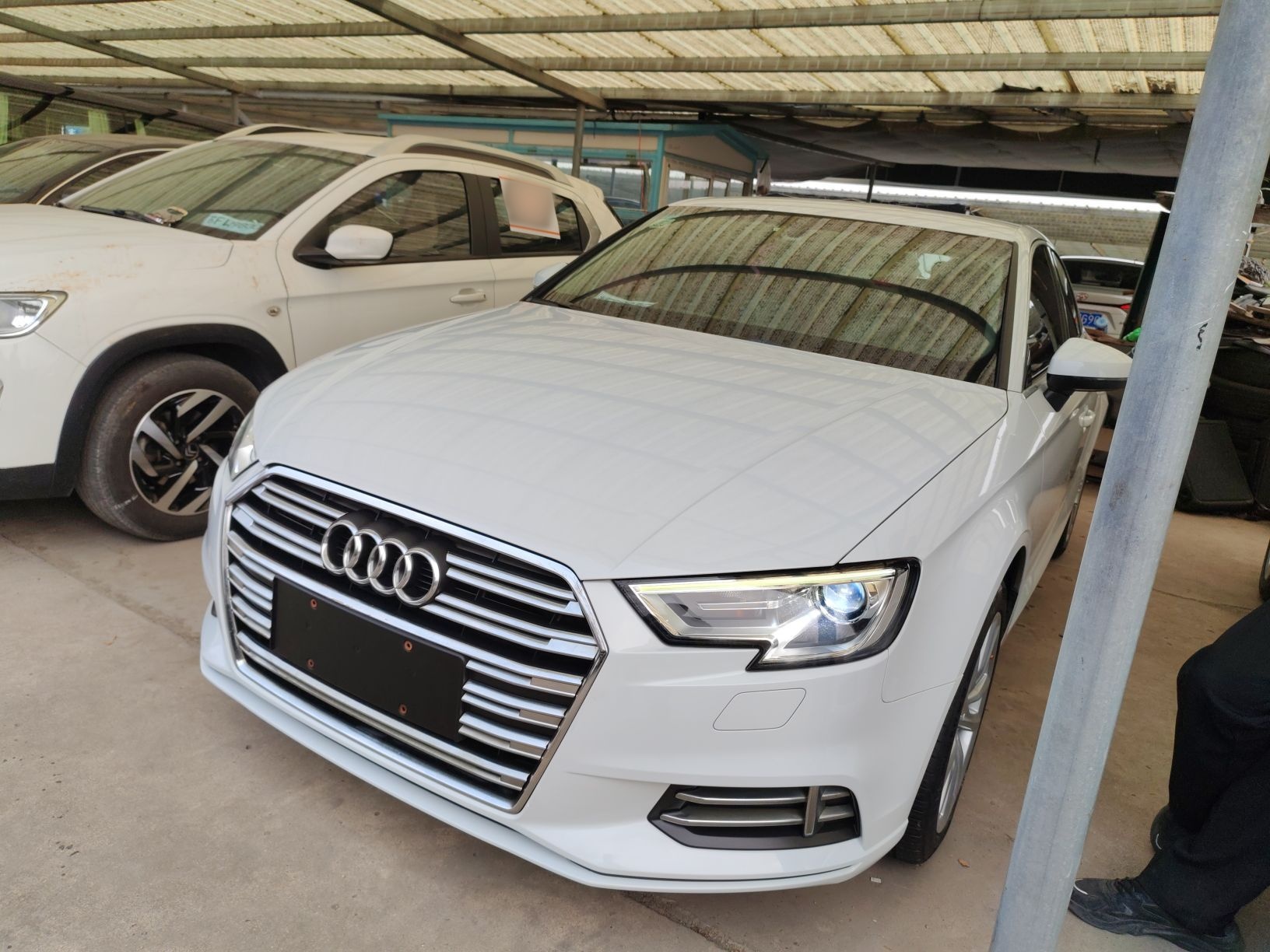 Parte inferior delantera