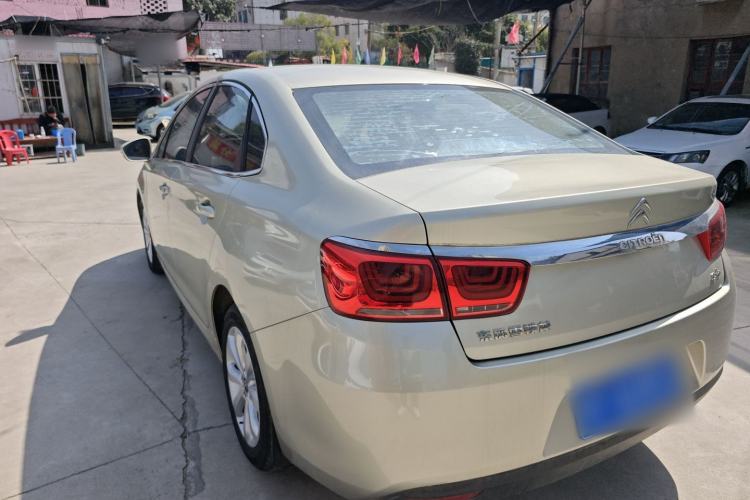 Used Citroen C4 Sega 2016 1.6L Manual Comfort Model Rear Left 45 Deg