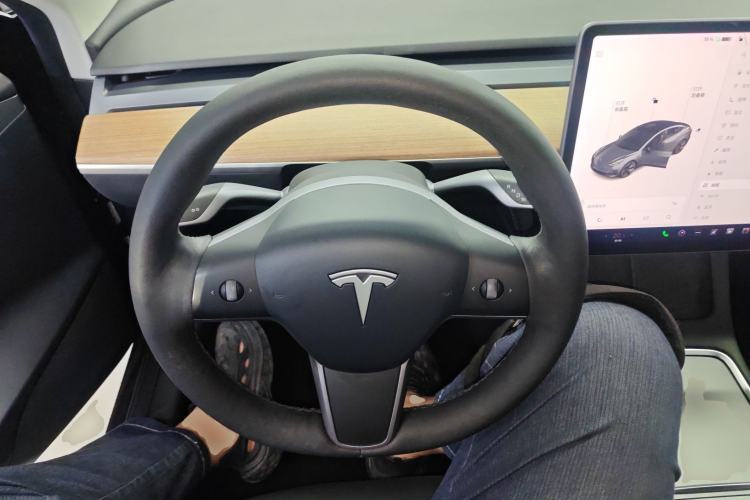 Used Tesla Model 3 2021 Standard Range Rear-Drive Upgraded Version Steering Wheel