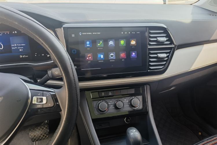 Used Jetta VS7 2024 Kaili Jiangshan 280TSI Automatic Glory Edition Audio And AC Panel