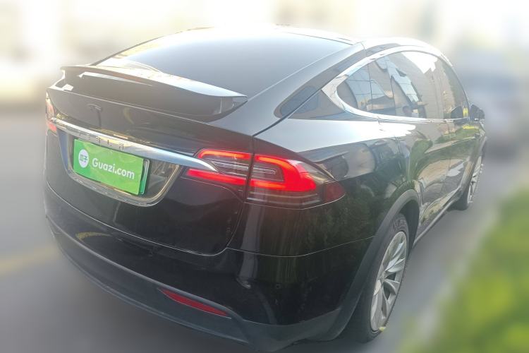 Used Tesla Model X 2019 Long-Range Version Rear Right 45 Deg