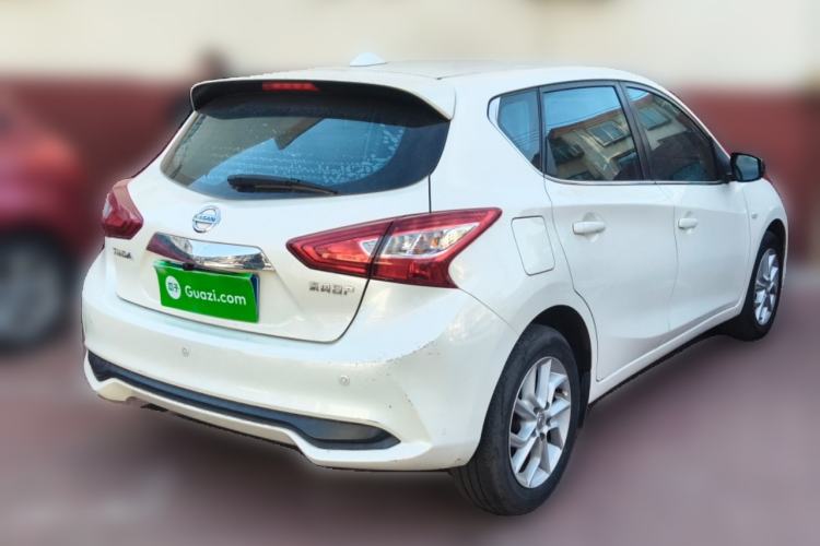 Used Nissan Tiida 2021 1.6L CVT Cool Edition Rear Right 45 Deg