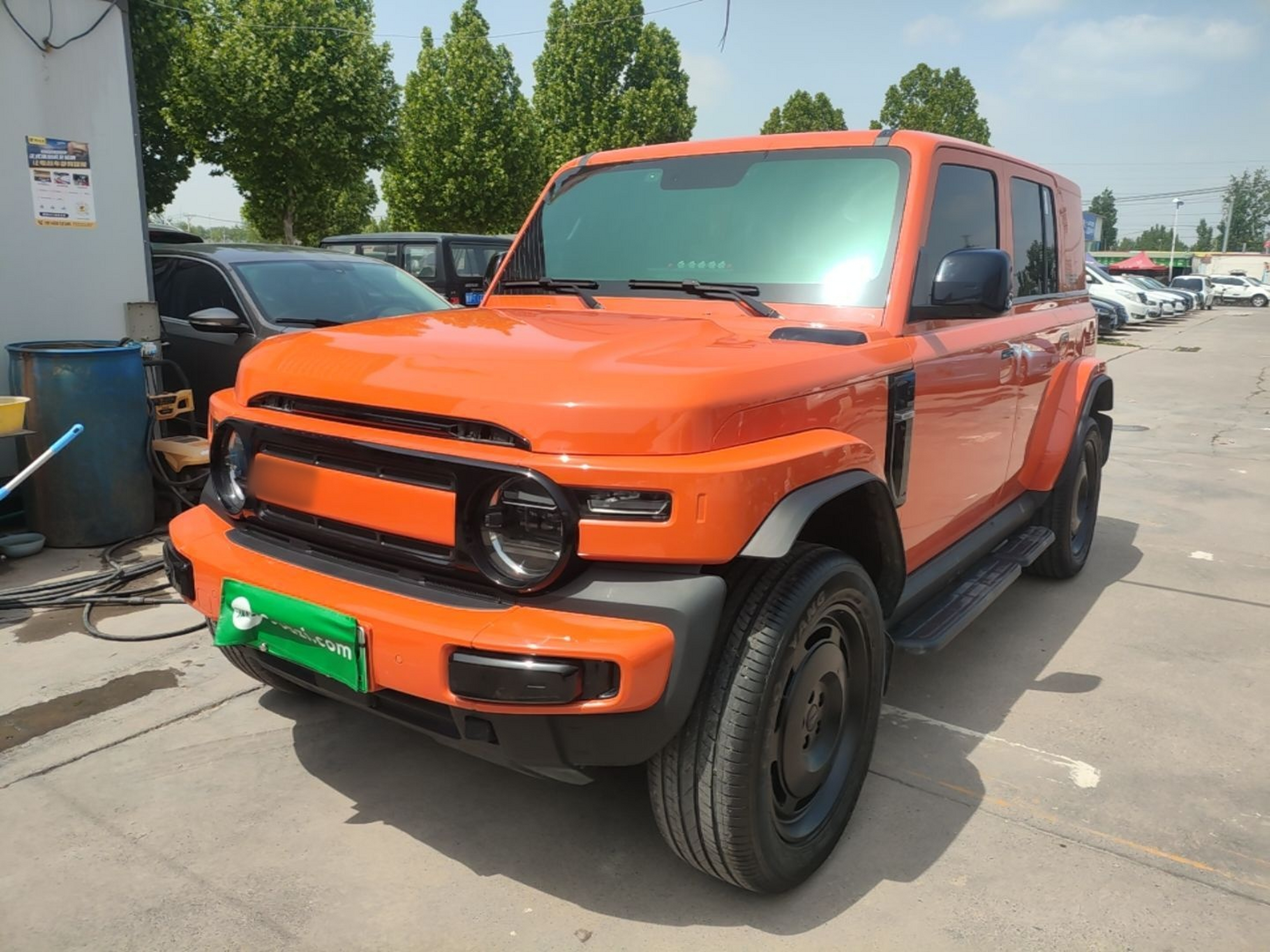 Parte inferior delantera