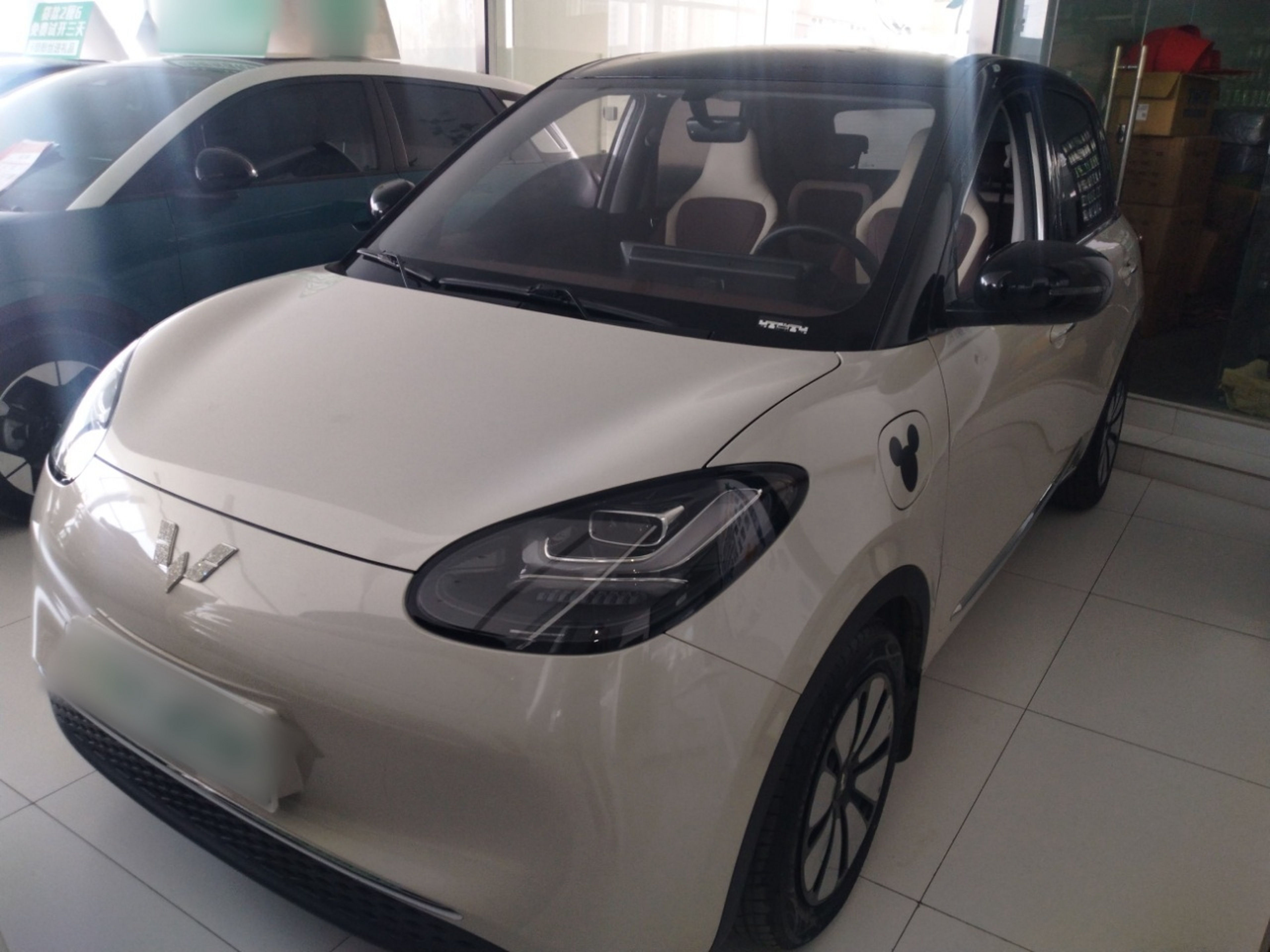 Parte inferior delantera