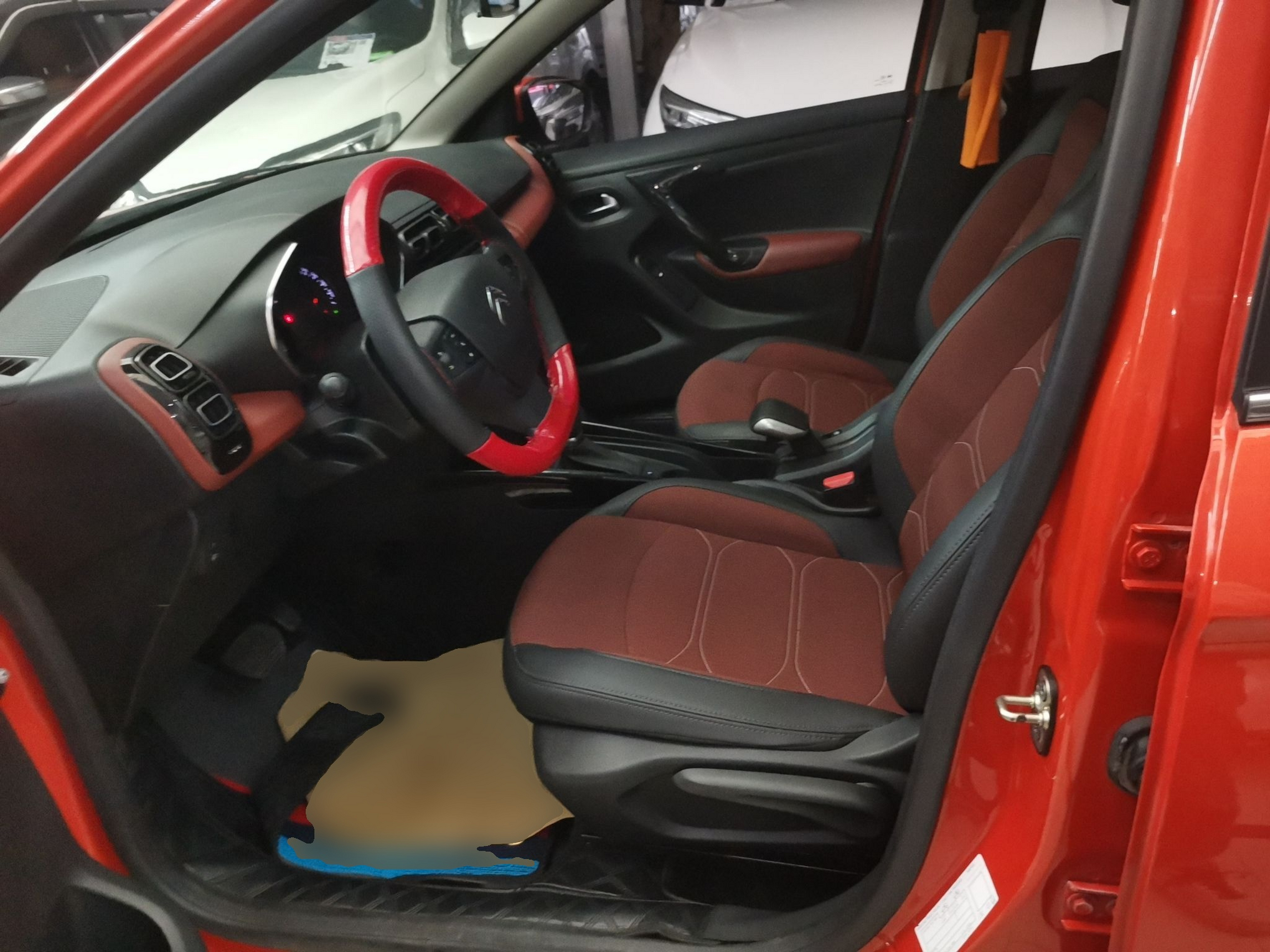 Avant de la voiture