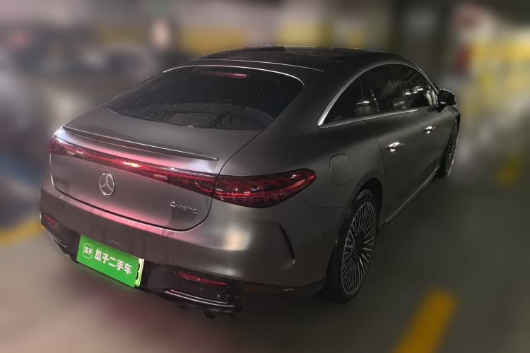 Used Mercedes-Benz EQS 2022 450+ Luxury Edition Rear Right 45 Deg