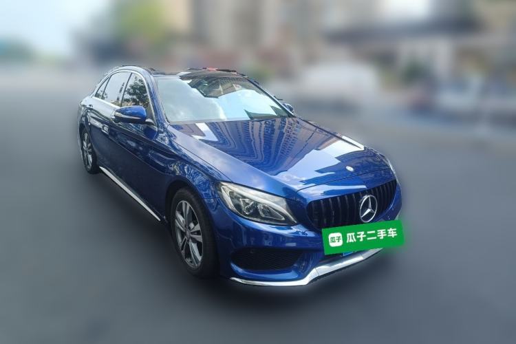 Used Mercedes-Benz C-Class 2017 C 200 L Sport Edition Front Right 45 Deg