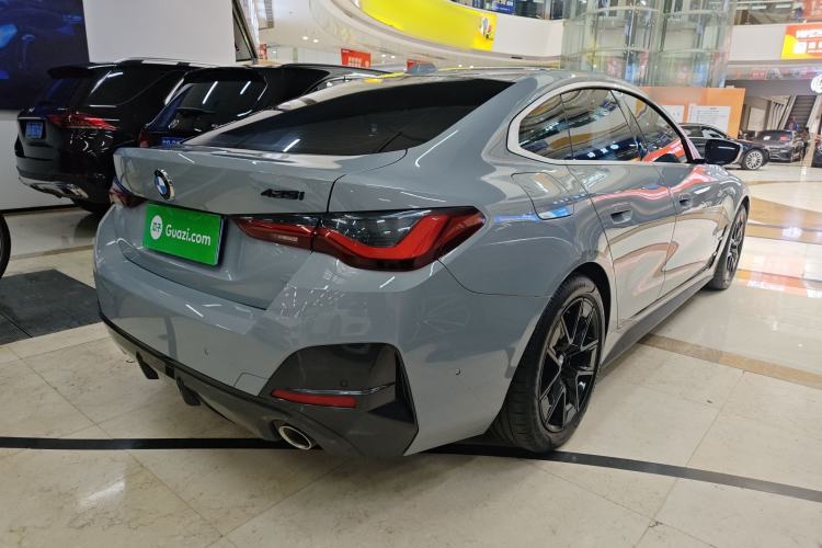 Used BMW 4 Series 2022 425i Gran Coupe M Sport Package Rear Right 45 Deg