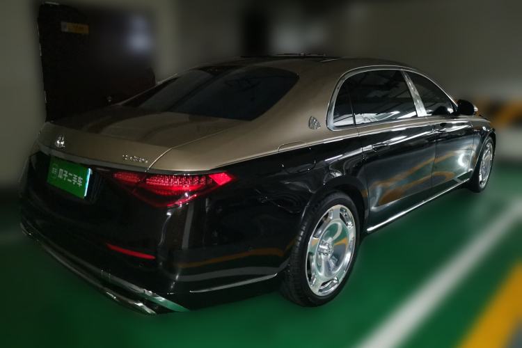 Used Mercedes-Benz Maybach S-Class 2022 S 680 4MATIC Rear Right 45 Deg