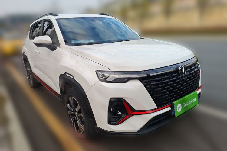 Used CHANGAN CS35PLUS 2022 Blue Whale NE 1.4T DCT Luxury Model Front Right 45 Deg