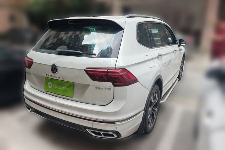 Used Volkswagen Tiguan L 2023 330TSI Automatic Two-Wheel Drive R-Line Enjoyment Edition Rear Right 45 Deg