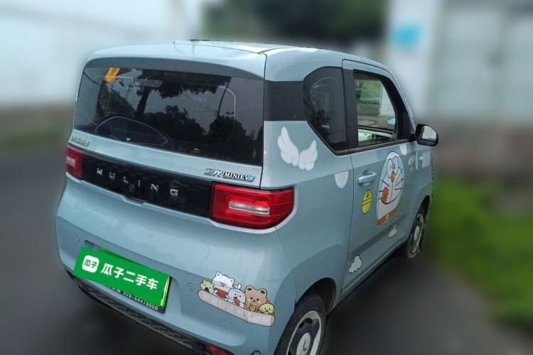 Used Wuling Hongguang MINIEV 2022 Macaron Fashion Model Lithium Iron Phosphate Rear Right 45 Deg