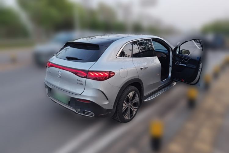 Used Mercedes-Benz EQE SUV 2023 350 4MATIC Luxury Edition Rear Right 45 Deg