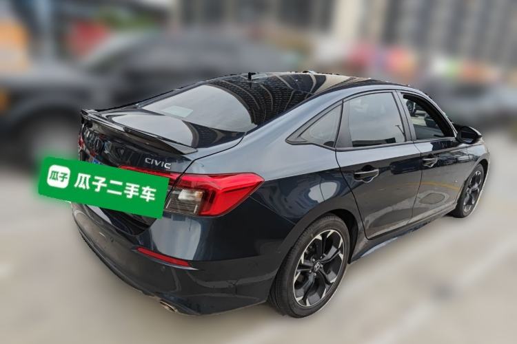 Used Honda Civic 2022 240TURBO CVT Dynamic Edition Rear Right 45 Deg