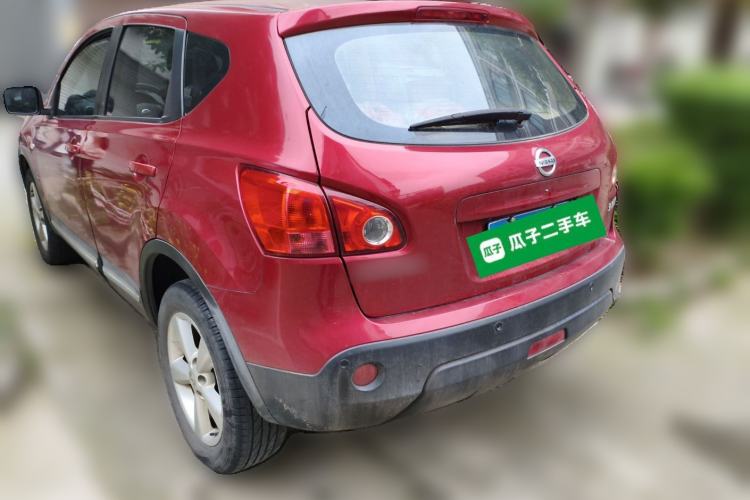 Used Nissan Qashqai 2011 2.0 XV Lea CVT 2WD Rear Left 45 Deg