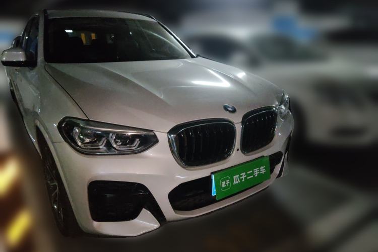 Used BMW X3 2020 xDrive30i Luxury Model with M Sport Package Front Right 45 Deg