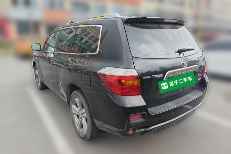 Used Toyota Highlander 2009 3.5L 4x4 7-Seater Luxury Edition Rear Left 45 Deg