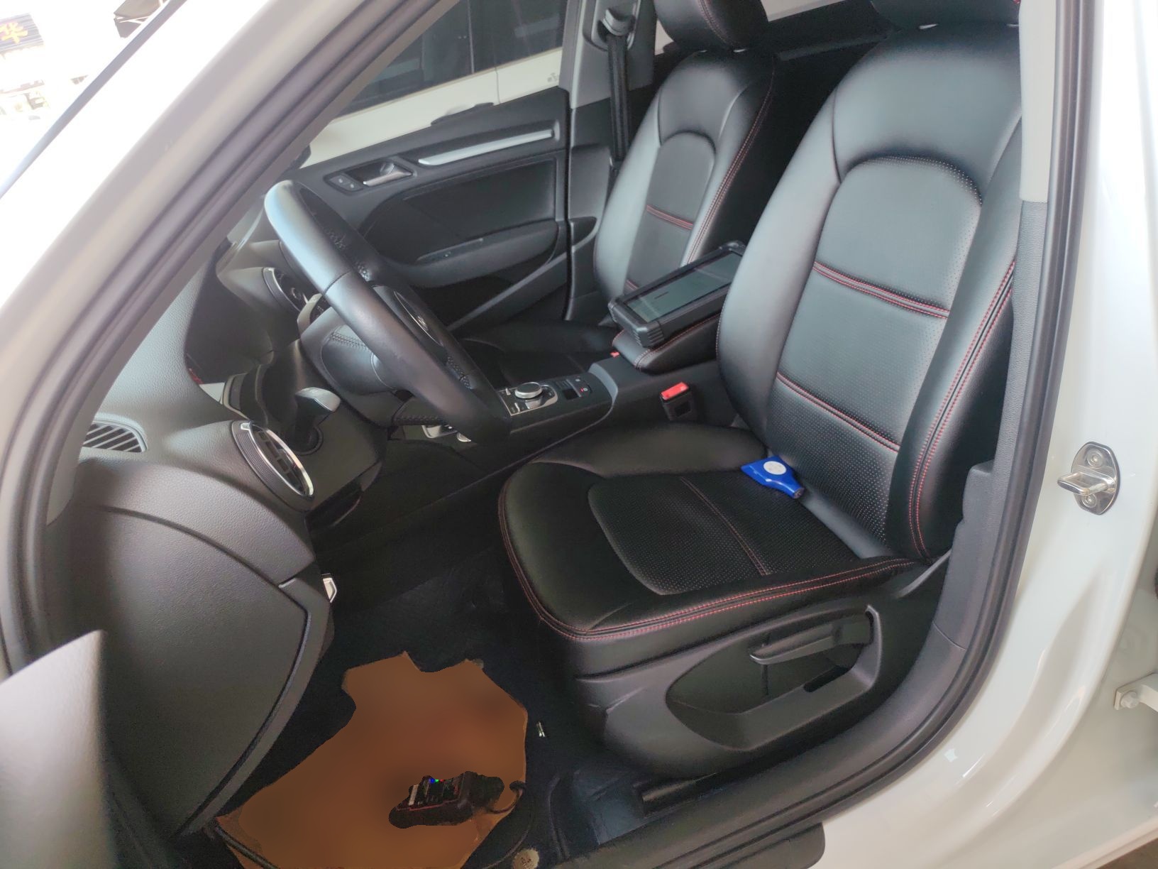 Avant de la voiture