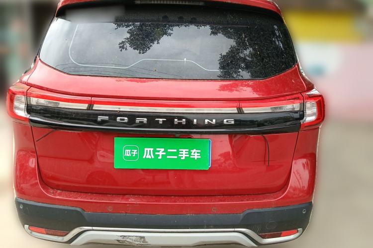 Used FORTHING T5 2020 1.6L Manual Comfort Model China VI Standard Rear