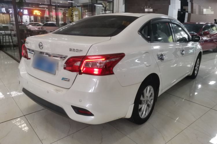 Used Nissan Sylphy 2019 1.6XV CVT Smart Connect Luxury Edition China VI Standard Rear Right 45 Deg