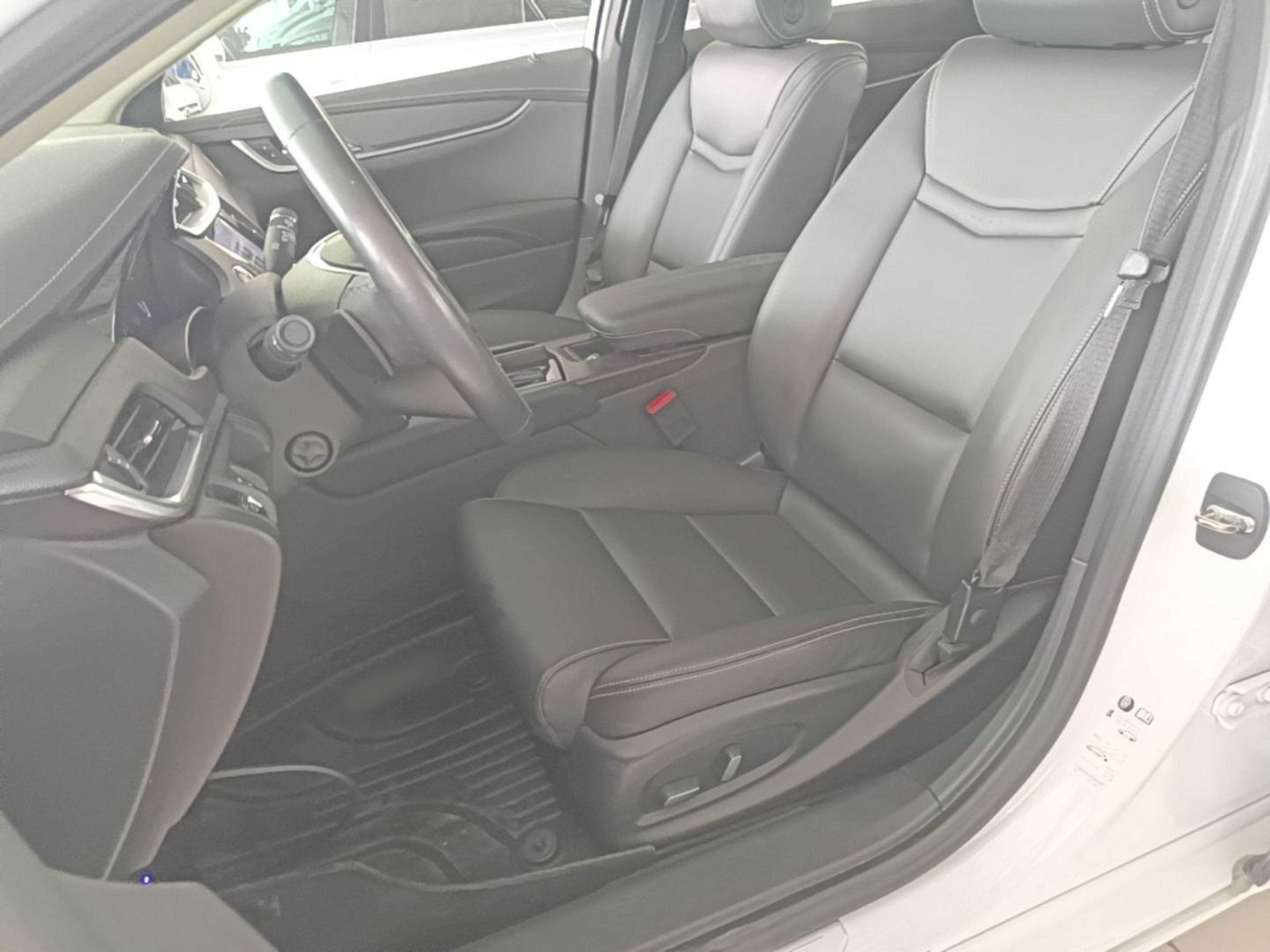 Vordere Reihe im Auto