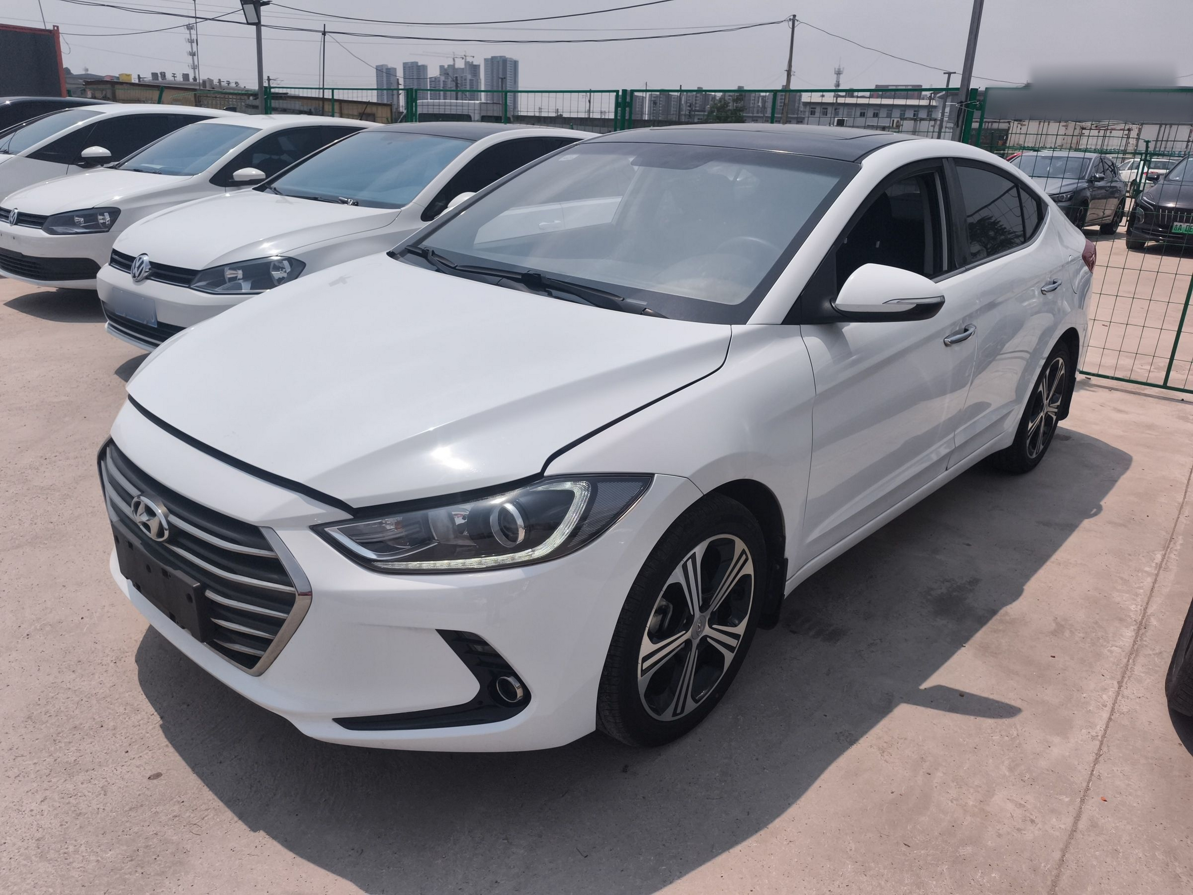 Parte inferior delantera