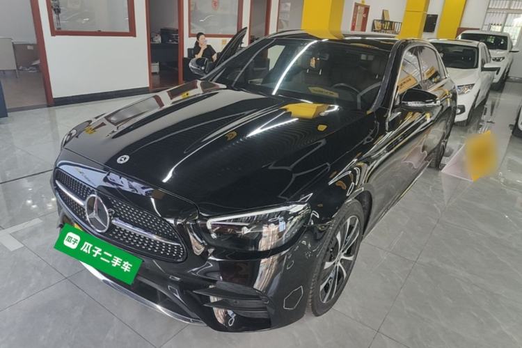 Used Mercedes-Benz E-Class New Energy 2023 E 350 e L Plug-in Hybrid Sports Sedan